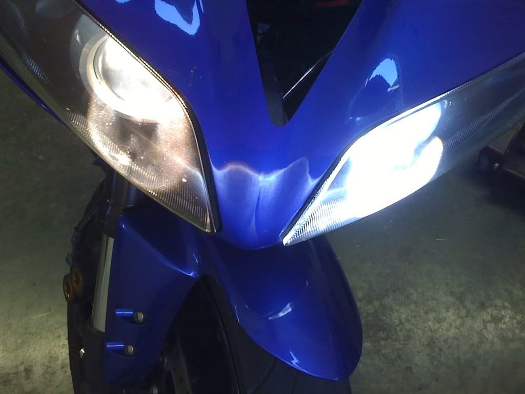 DDM Tuning HID Kit Review/Install (55w) Yamaha R1 Forum YZFR1 Forums